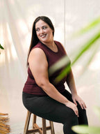 Classic Wide-Ribbed Legging Smokey Black