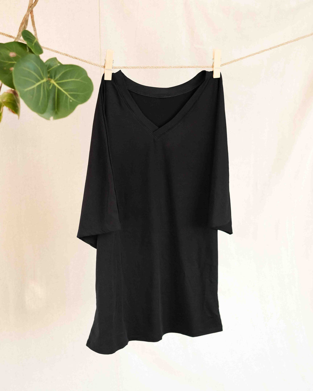 Phoenix Rising Dolman Flow Top Black