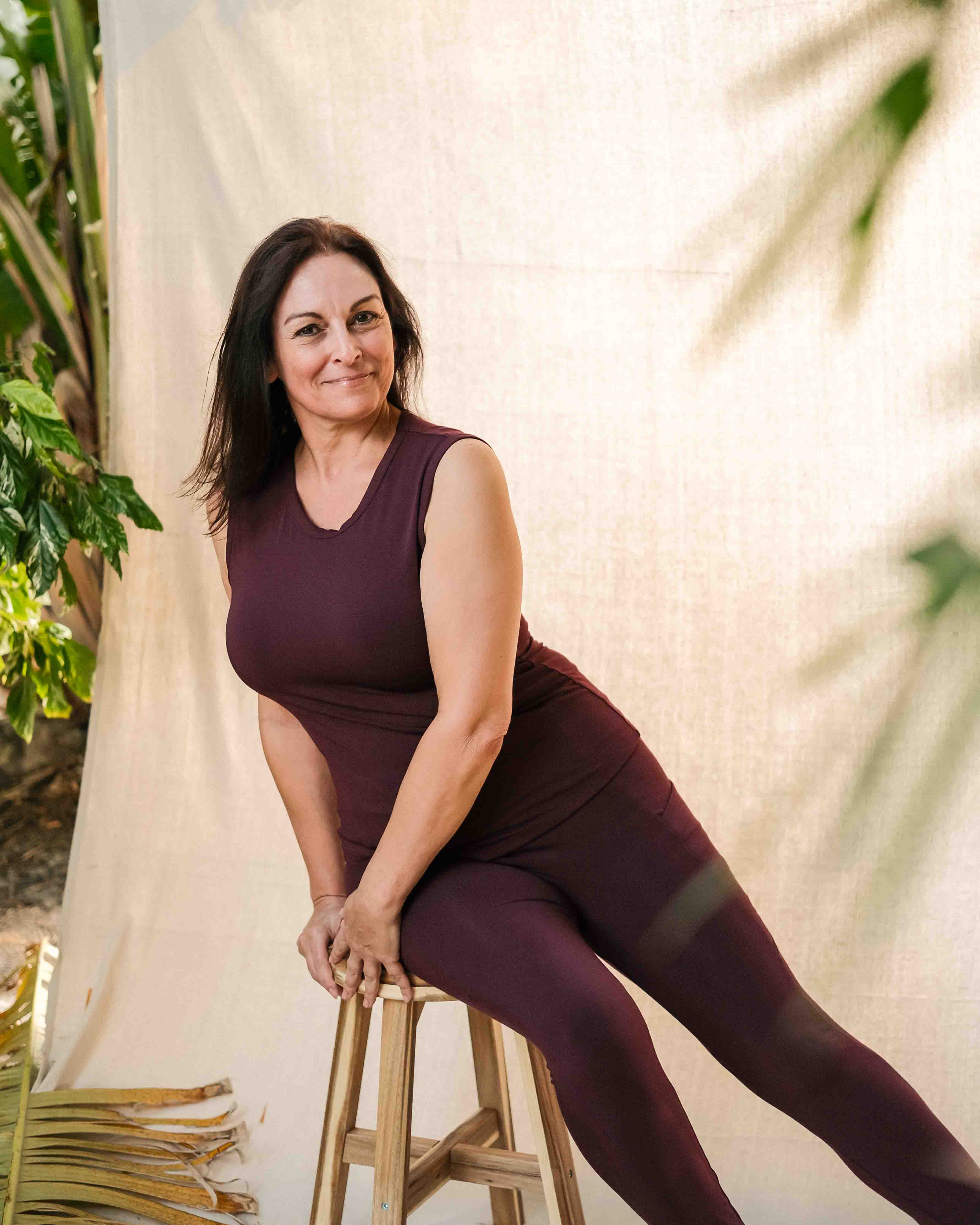 Frangipane Legging Burgundy