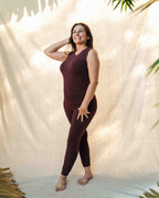 Frangipane Legging Burgundy