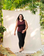 Infinite Love Tank Burgundy