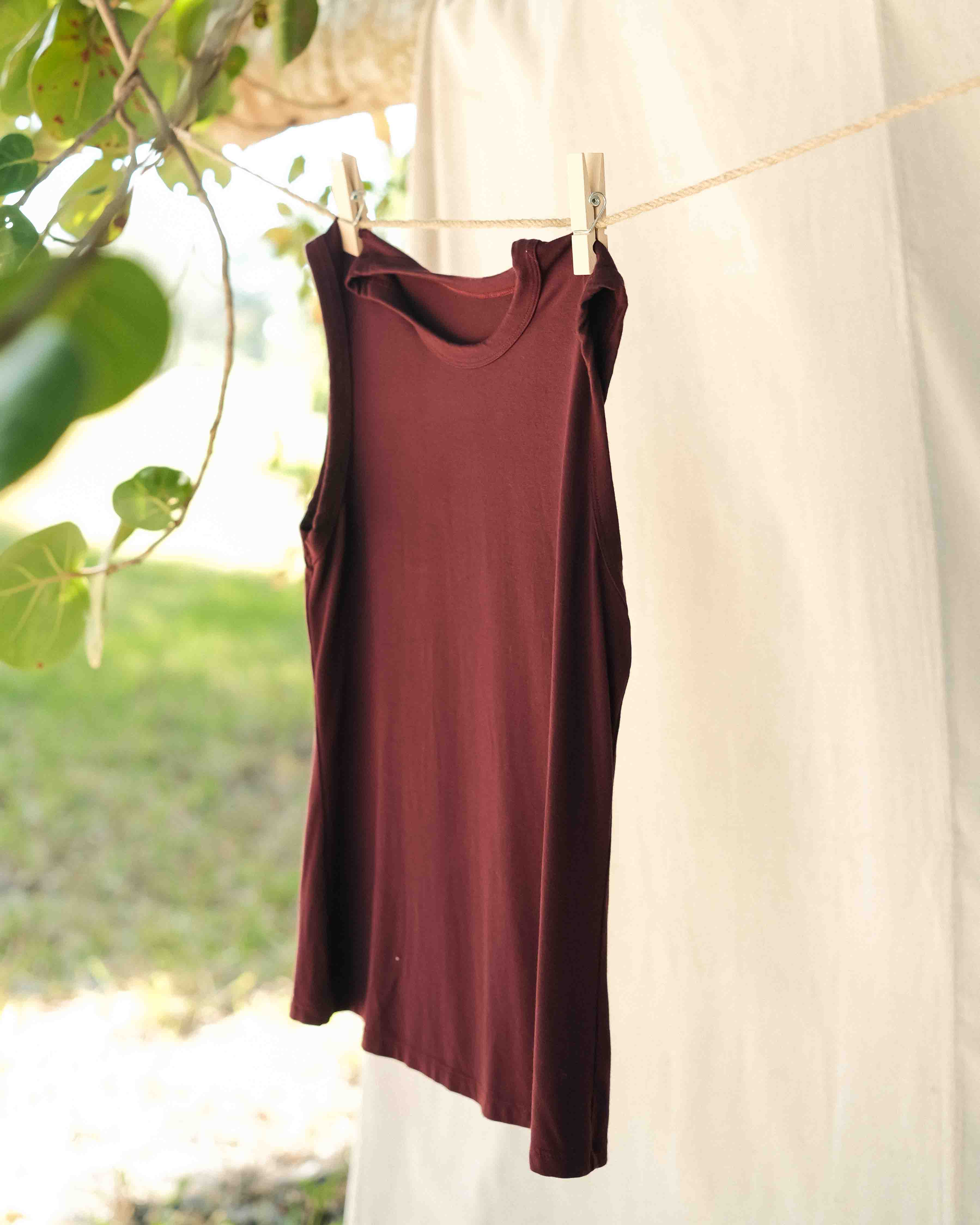 Infinite Love Tank Burgundy
