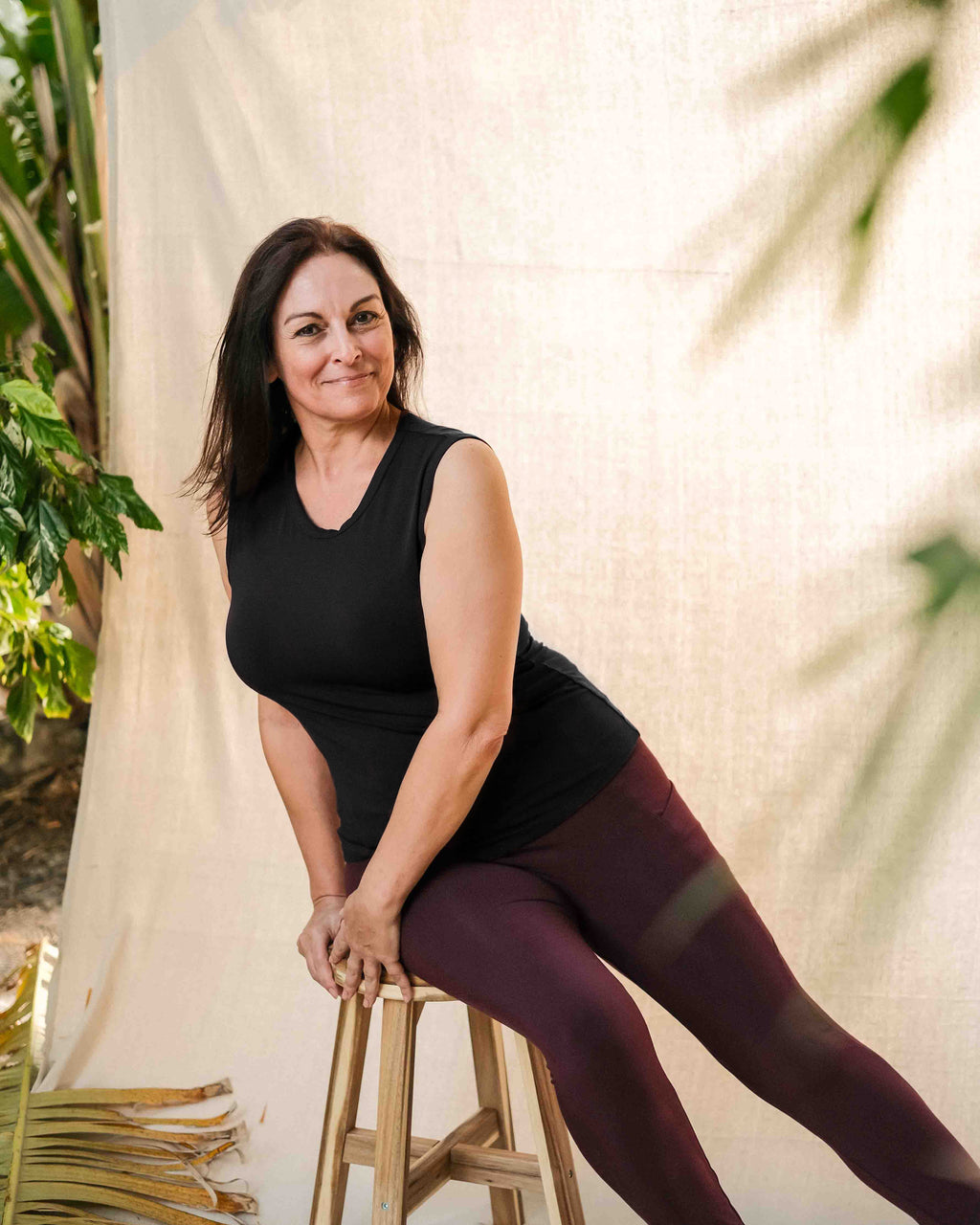 Infinite Love Tank Black