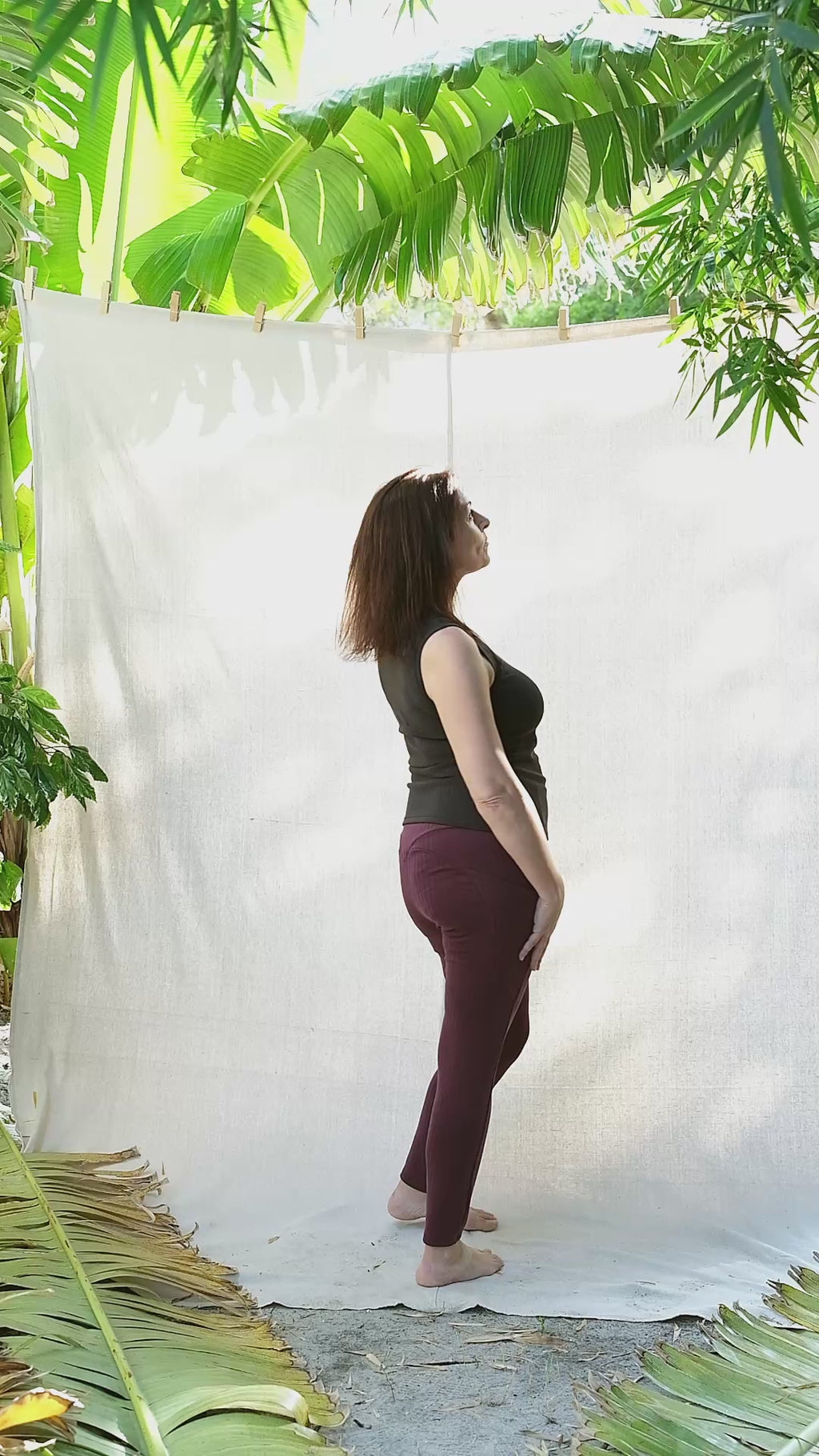 Classic Wide-Ribbed Legging Smokey Black